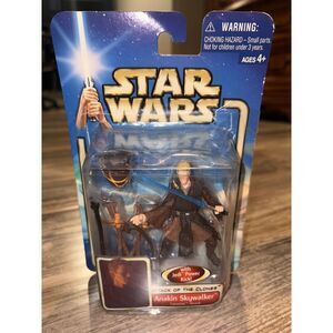 Star Wars Attack Of The Clones Anakin‎ Skywalker Tatooine Attack Hasbro 2002